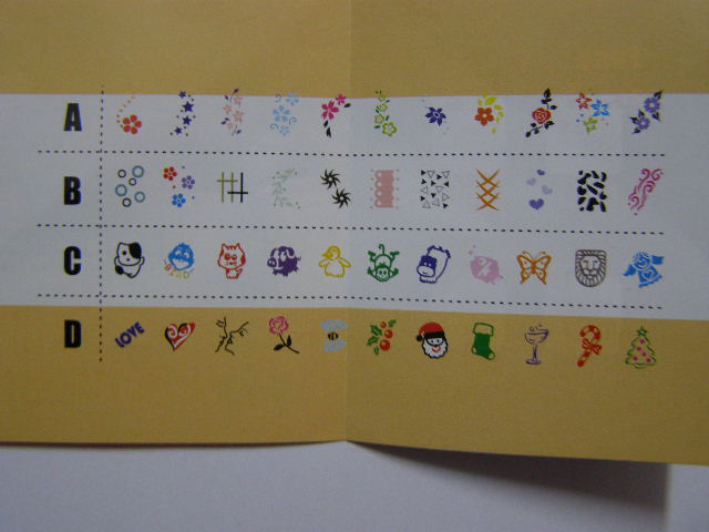 Stampila modele unghii