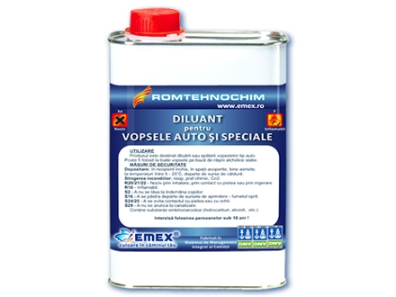 Diluant pentru Vopsele Auto si Speciale EMEX