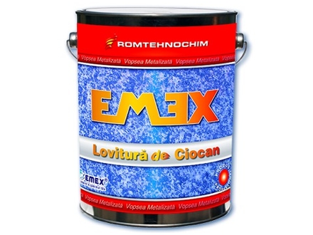 Vopsea Metalizata cu Efect Lovitura de Ciocan EMEX