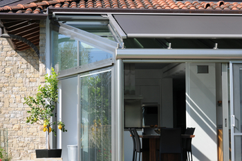 Sistem de umbrire gradina iarna