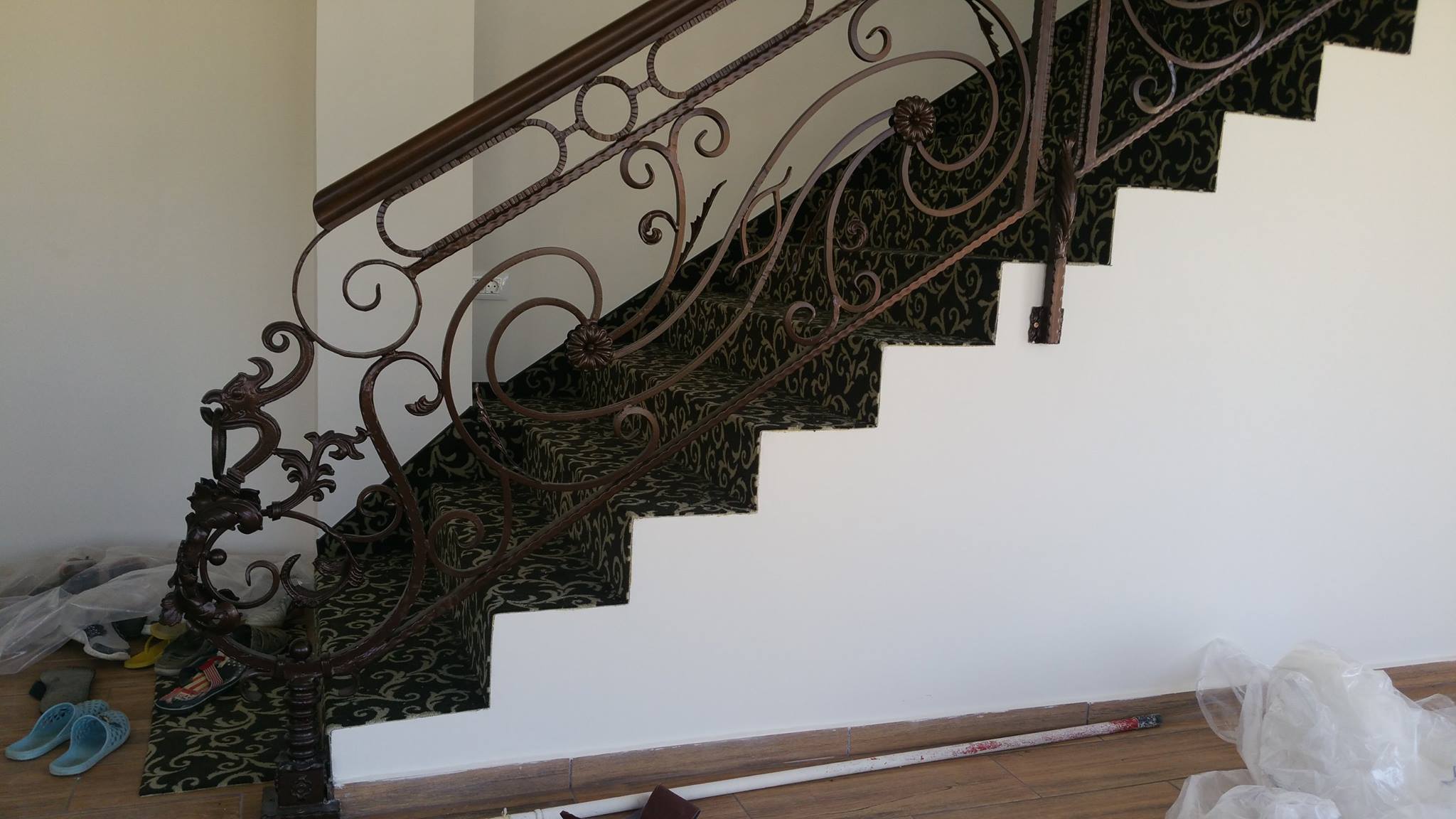 Balustrade interior fier forjat