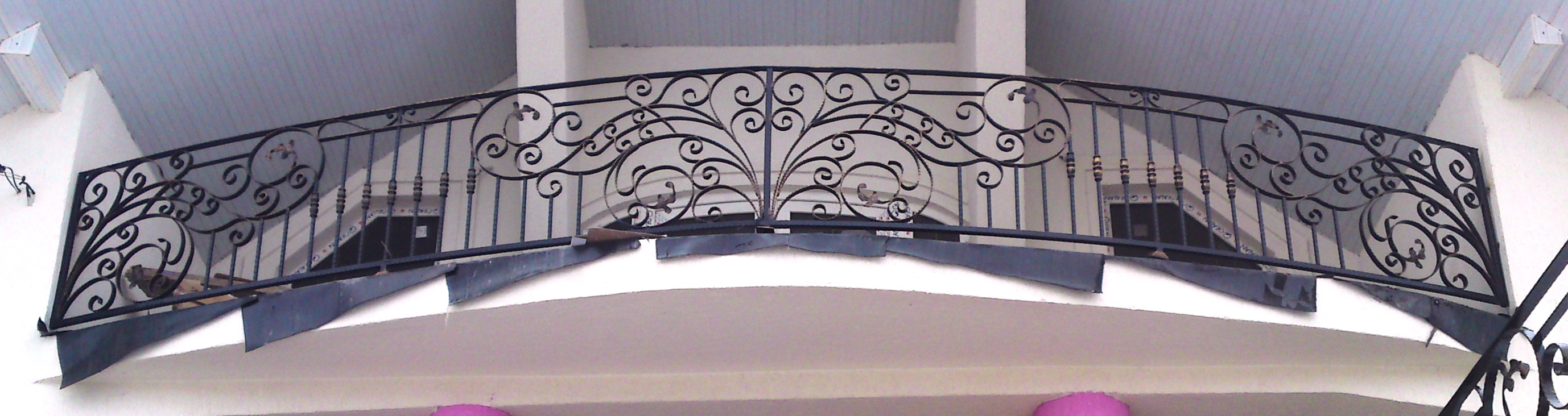 Balustrade interior fier forjat