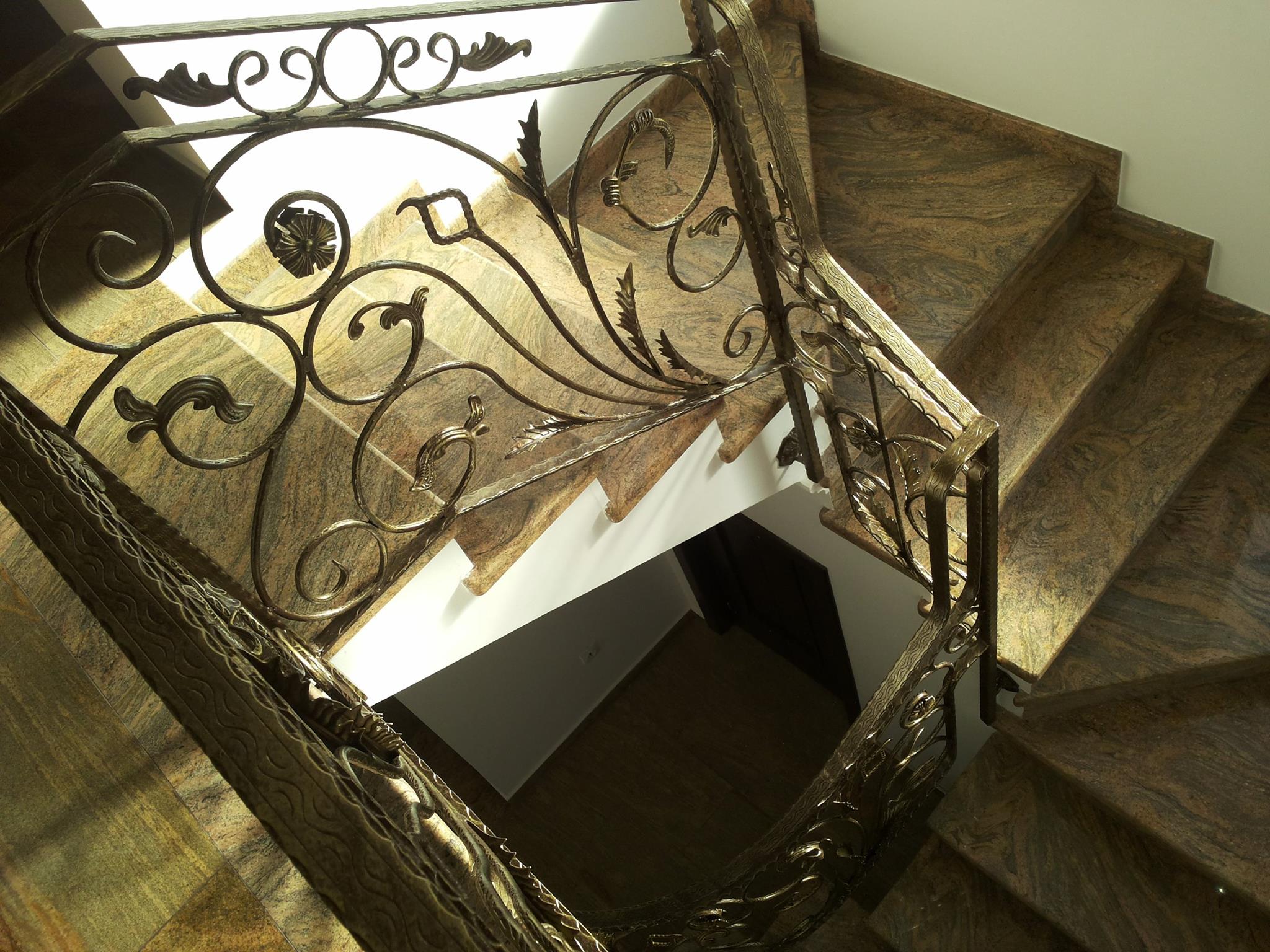 Balustrade interior fier forjat