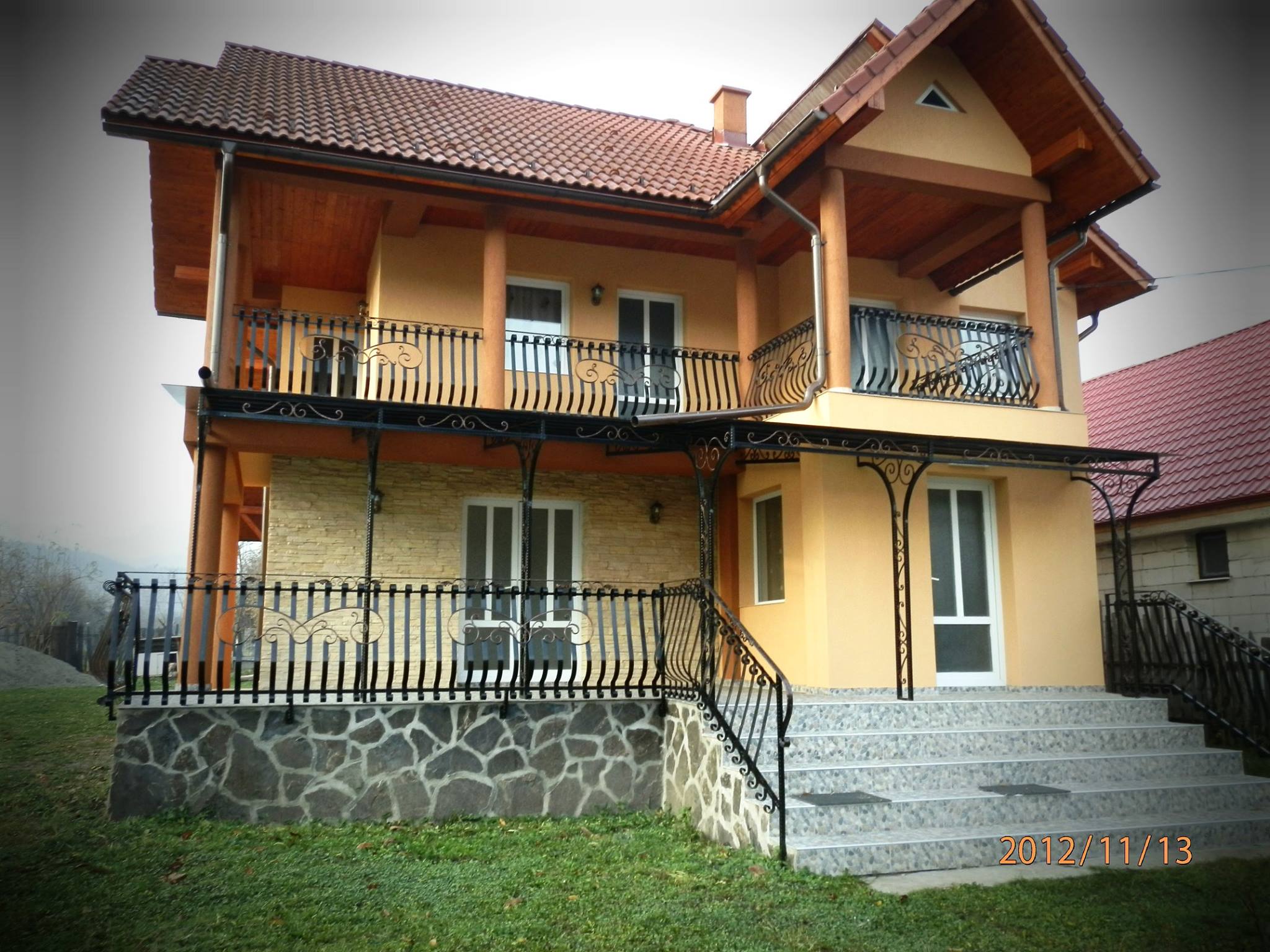 Balcon fier forjat