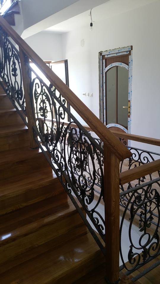 Balustrade interior fier forjat