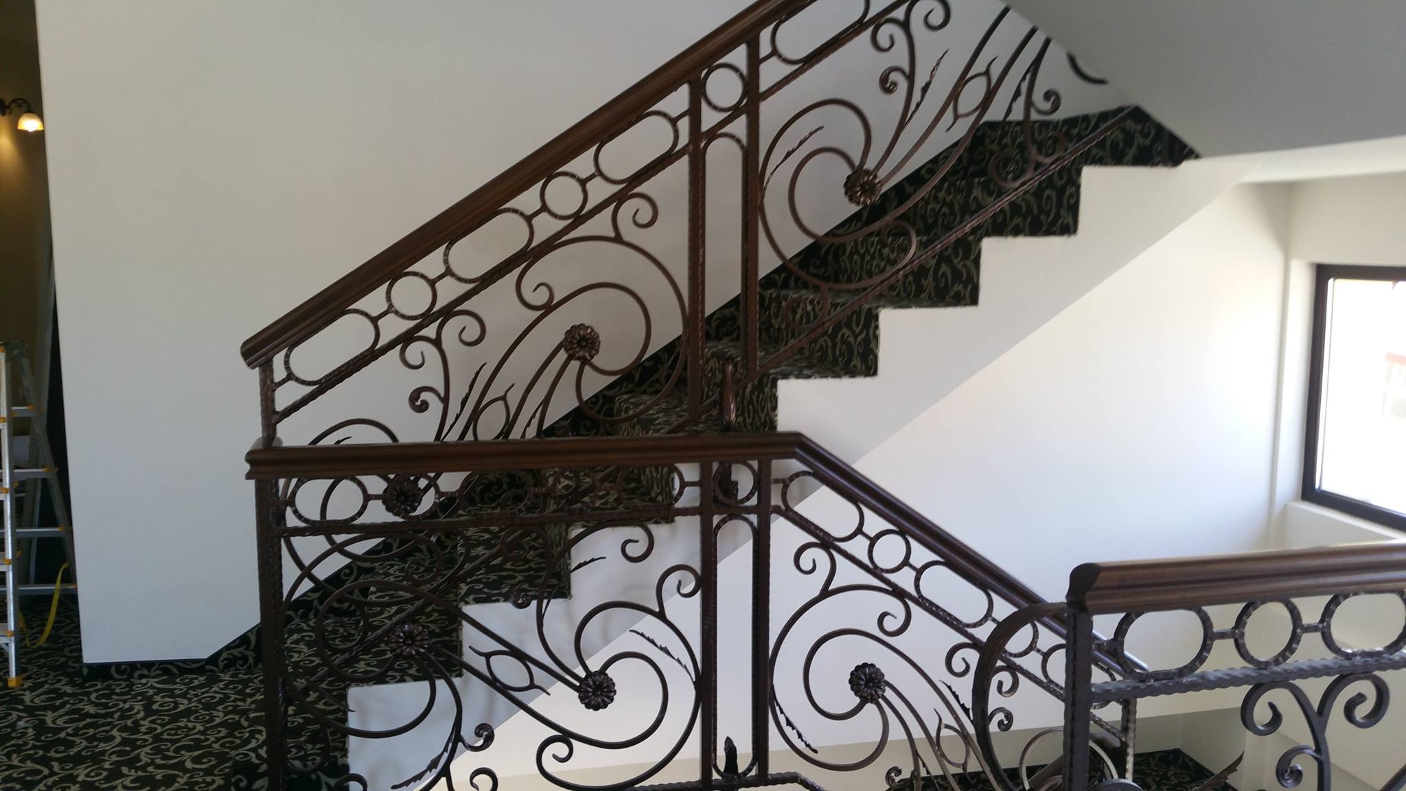 Balustrade interior fier forjat