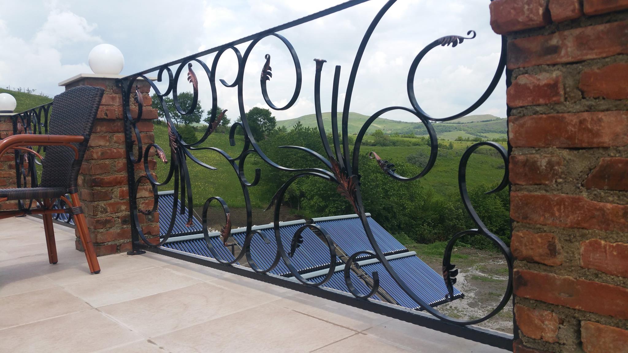 Balustrade exterioare fier forjat