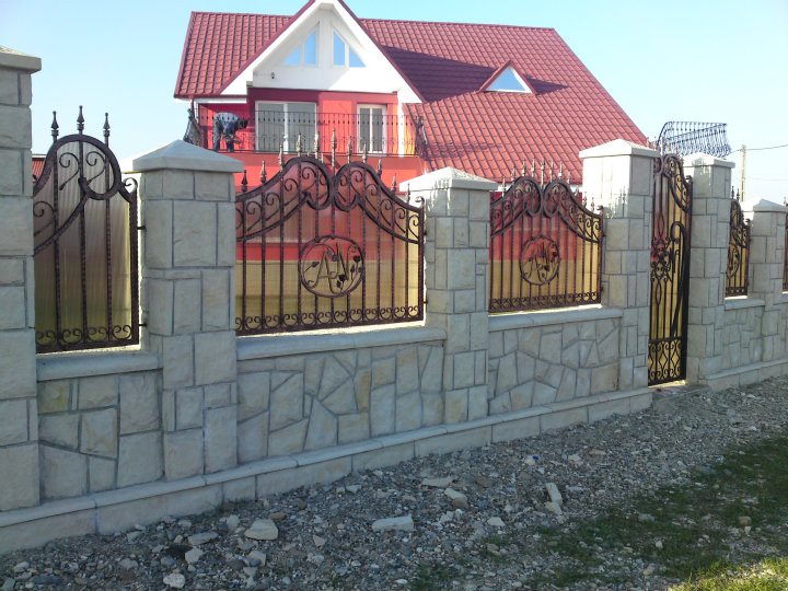 Gard fier forjat