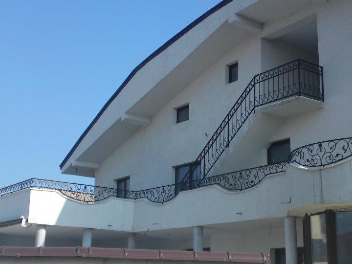 Balcon fier forjat