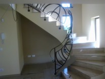 Balustrade interior fier forjat