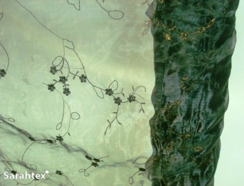 Material textil organza