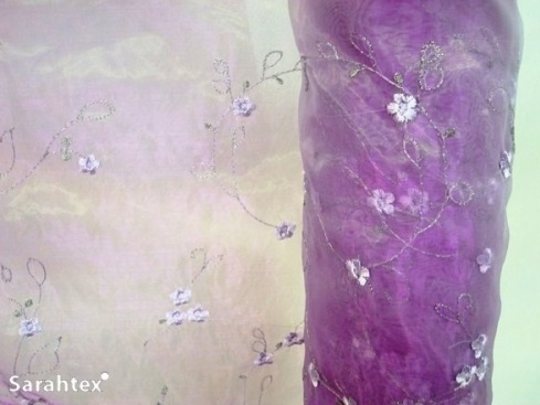 Material textil organza