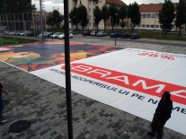 Mesh-uri publicitare Miercurea Ciuc