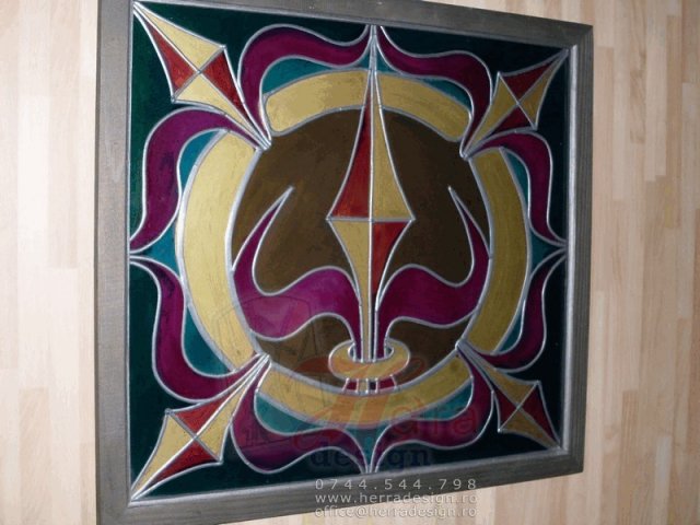 Vitralii tehnica Overlay