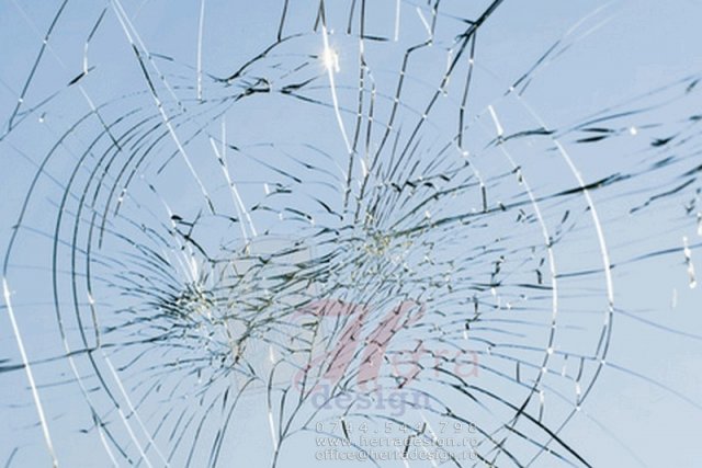 Sticla cu folie antiefractie aplicata