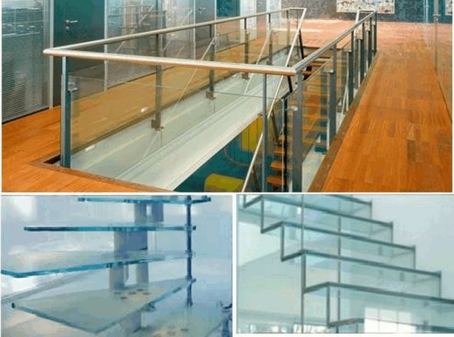 Balustrade din sticla