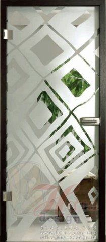 Usi din sticla batante