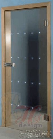 Usi din sticla batante