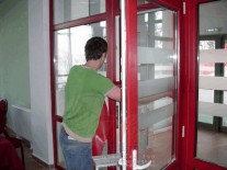 Infoliere tamplarie PVC