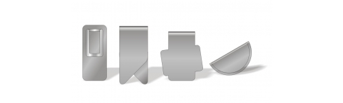 Semne de carte metalice