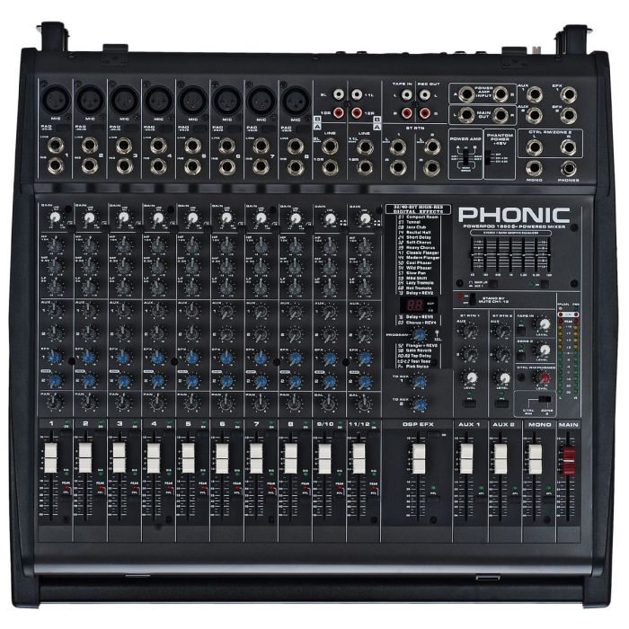 Mixere audio cu amplificator