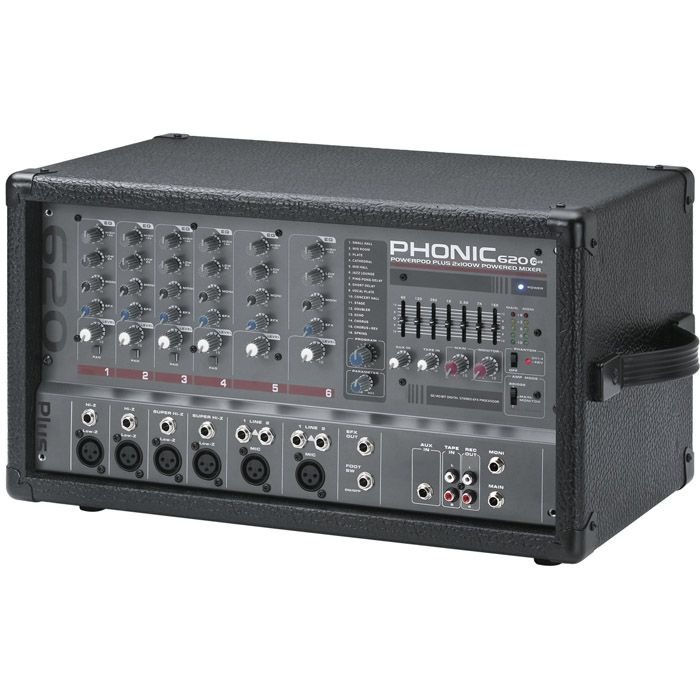 Mixere audio cu amplificator