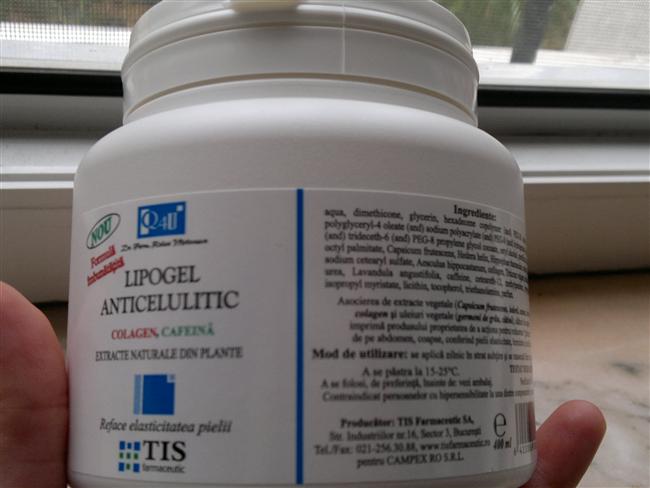 Crema anticelulitica