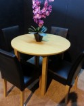 Masa rotunda lemn