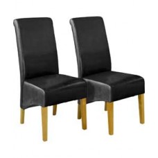 Scaune tapitate piele