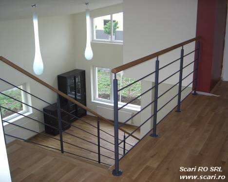 Balustrade scari interioare