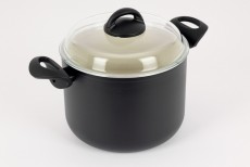 Oala ceramica cu capac