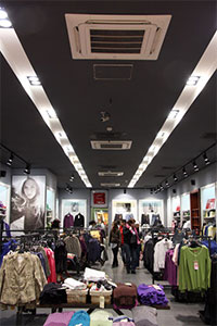 Sisteme HVAC spatii comerciale