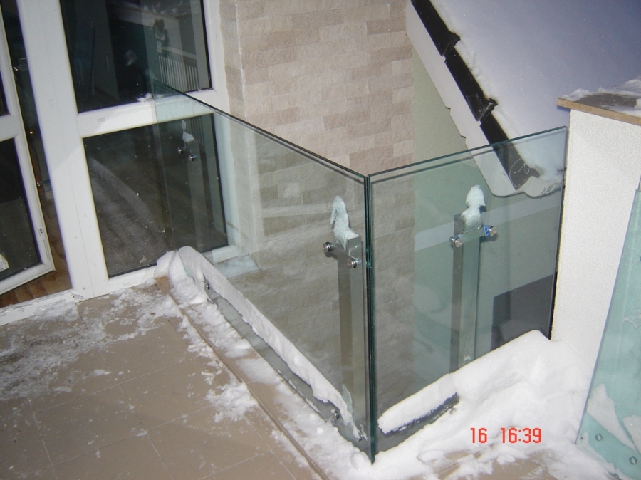 Balustrade sticla