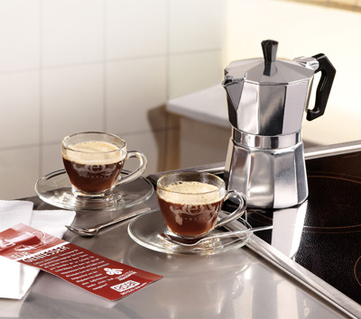 Set cesti sticla espresso Chicca