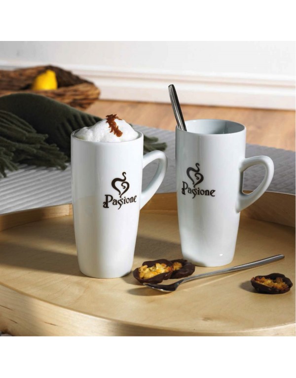 Set cesti portelan Passione Cappuccino