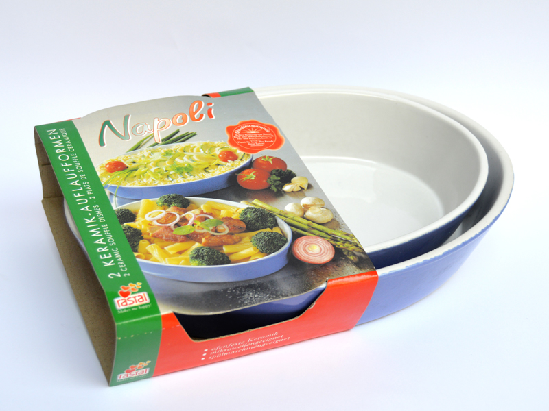 Set vase ceramica Napoli ovale