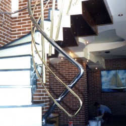 Balustrade inox interioare