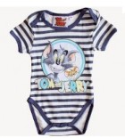 Body bumbac maneca scurta