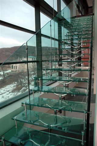 Scari interioare sticla