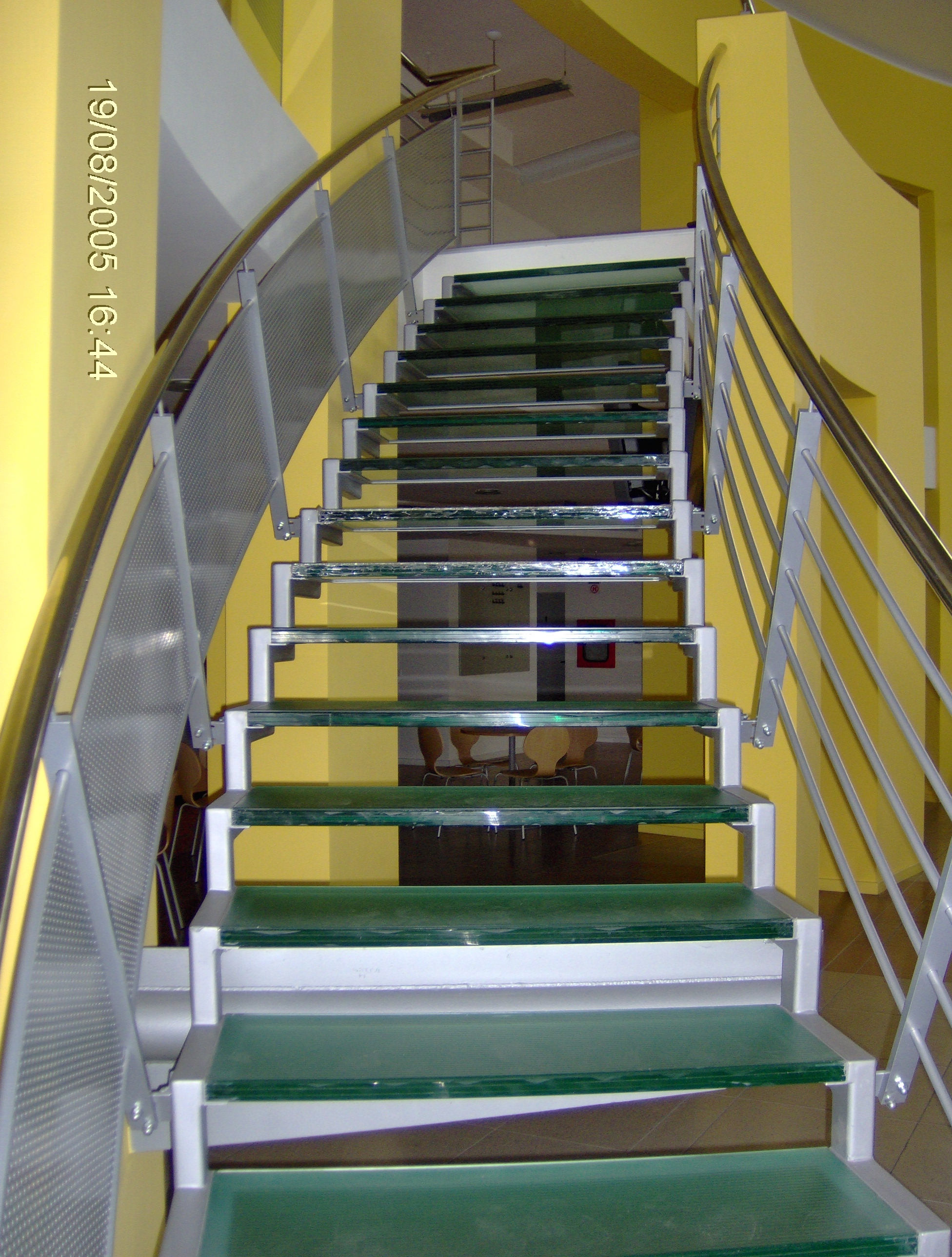 Scari interioare sticla