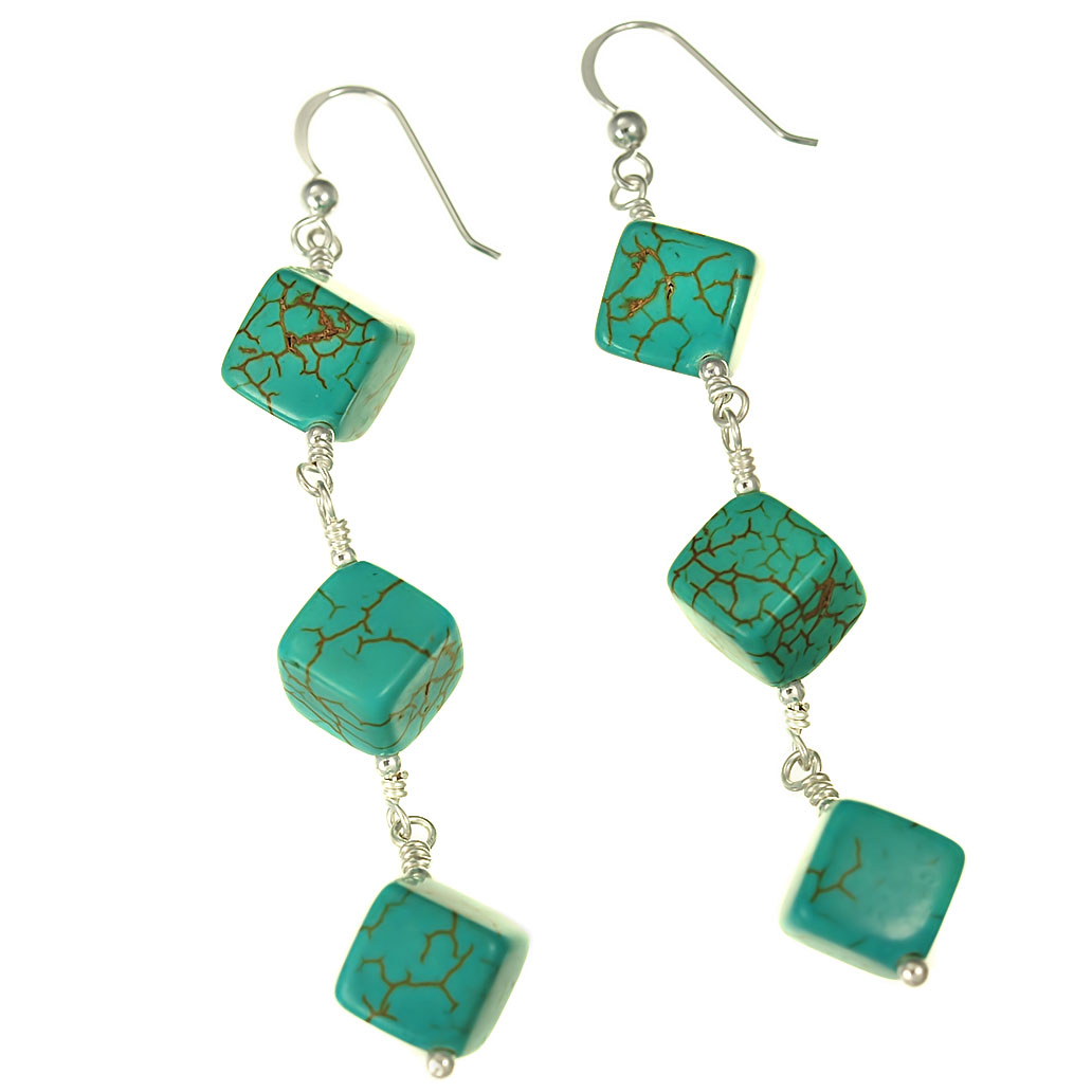 Cercei argint pietre semipretioase