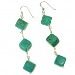 Cercei argint pietre semipretioase