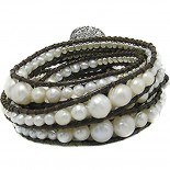 Bijuterii argint cu perle