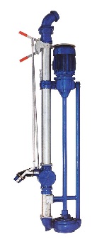 Pompa verticala cu tocator