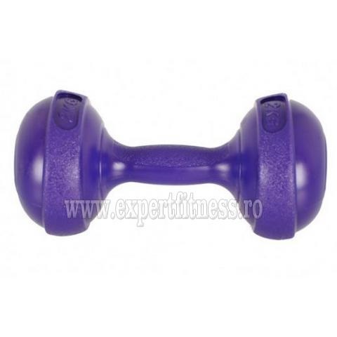 Gantere din plastic si ciment