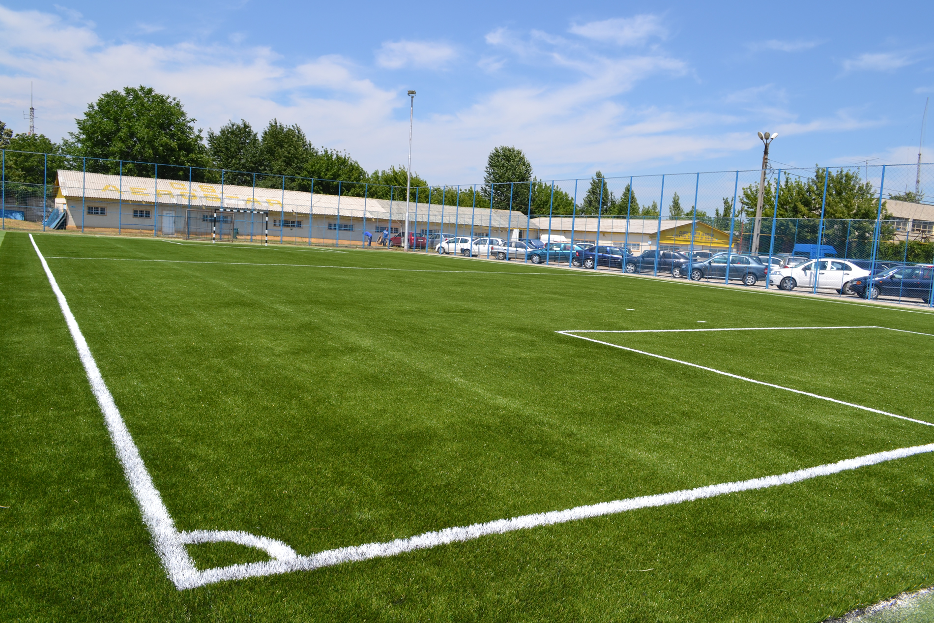 Gazon sintetic teren fotbal