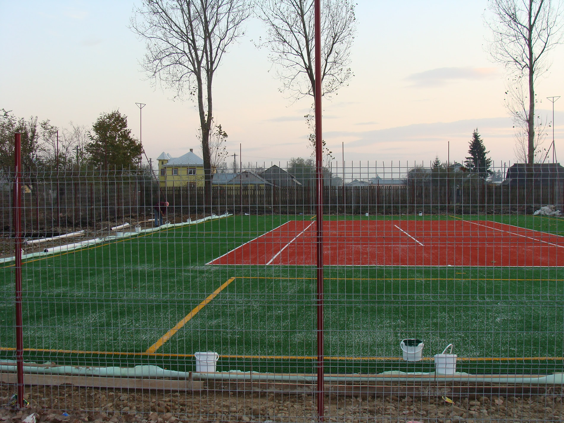 Gazon sintetic teren tenis