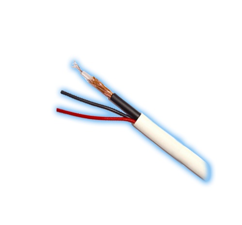 CCTV coaxial RG59 + 2 x 0.35 (coaxial cu alimentare)