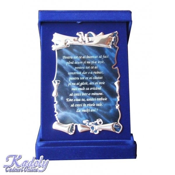 Cadouri gravate cu mesaj