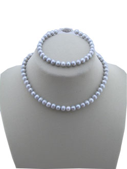 Set bijuterii cu perle